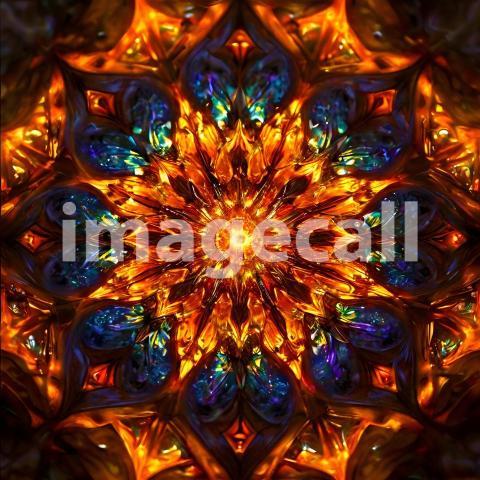 Abstract and surreal colorful and vivid (4225)