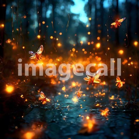 Abstract and surreal colorful and vivid (4233)