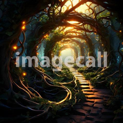 Abstract and surreal colorful and vivid (4237)