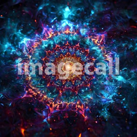 Abstract and surreal colorful and vivid (4234)