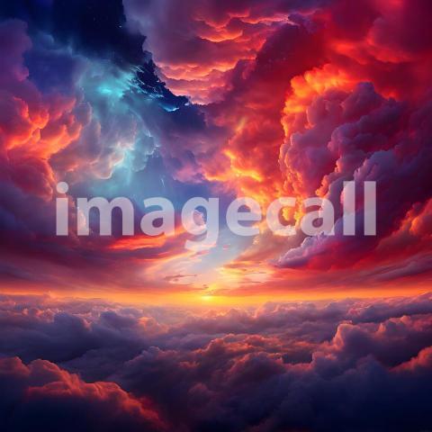 Abstract and surreal colorful and vivid (4244)