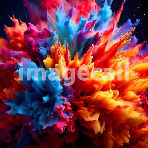 Abstract and surreal colorful and vivid (4253)