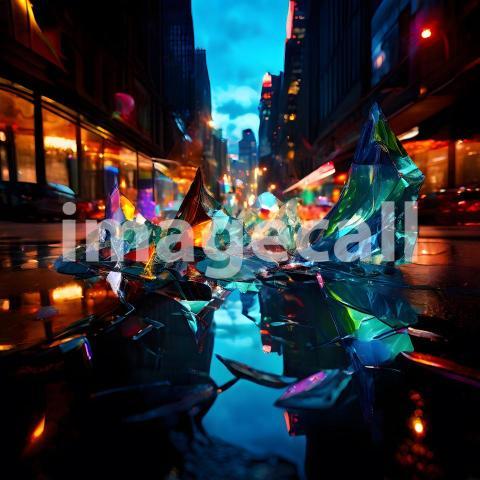 Abstract and surreal colorful and vivid (4263)