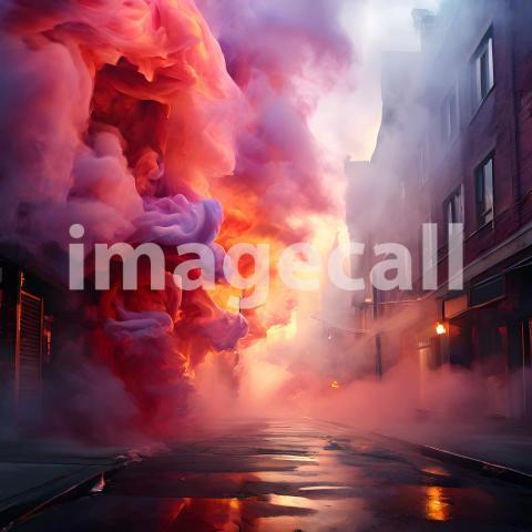 Abstract and surreal colorful and vivid (4277)