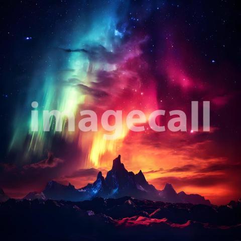Abstract and surreal colorful and vivid (4282)