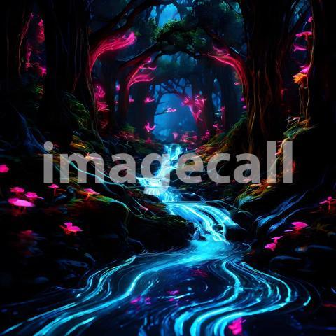 Abstract and surreal colorful and vivid (4281)