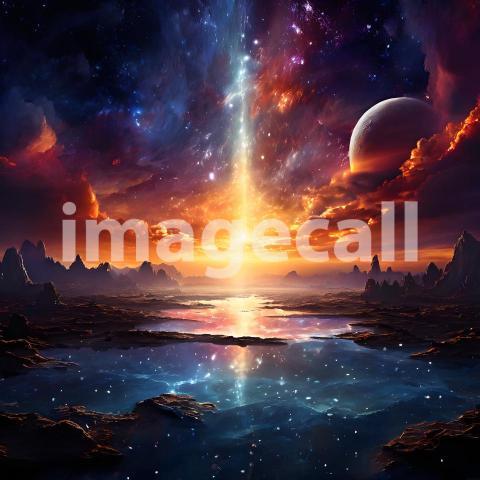 Abstract and surreal colorful and vivid (4291)