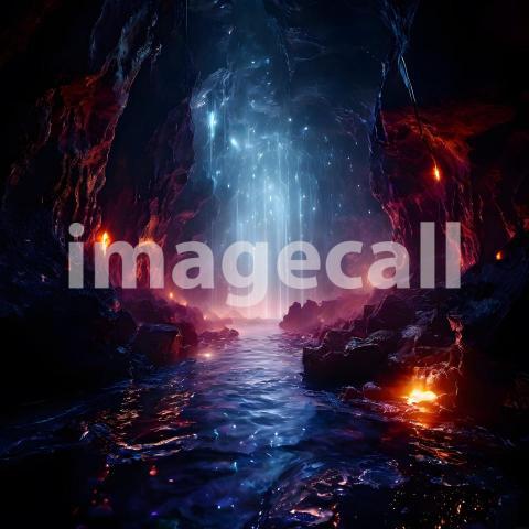 Abstract and surreal colorful and vivid (4292)