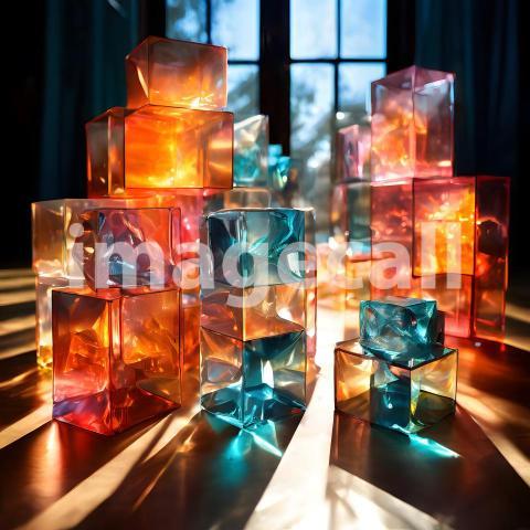 Abstract and surreal colorful and vivid (4308)