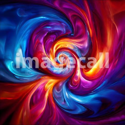 Abstract and surreal colorful and vivid (4312)