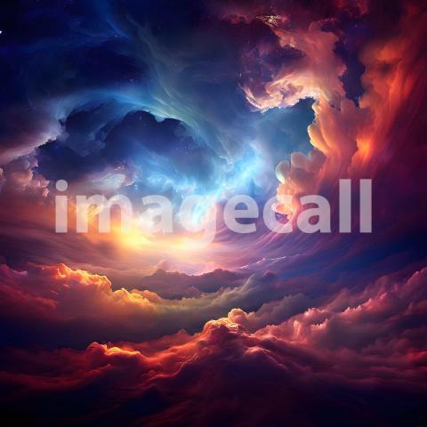 Abstract and surreal colorful and vivid (4324)