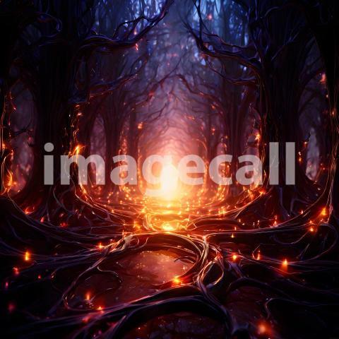 Abstract and surreal colorful and vivid (4329)