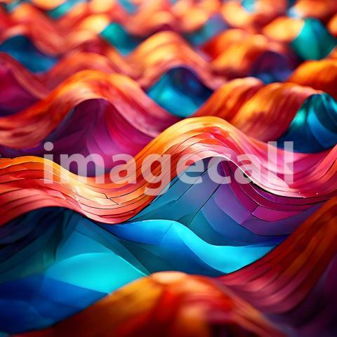 Abstract and surreal colorful and vivid (4333)