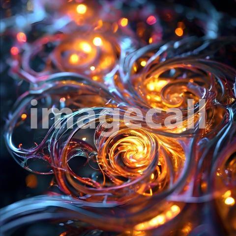 Abstract and surreal colorful and vivid (4338)