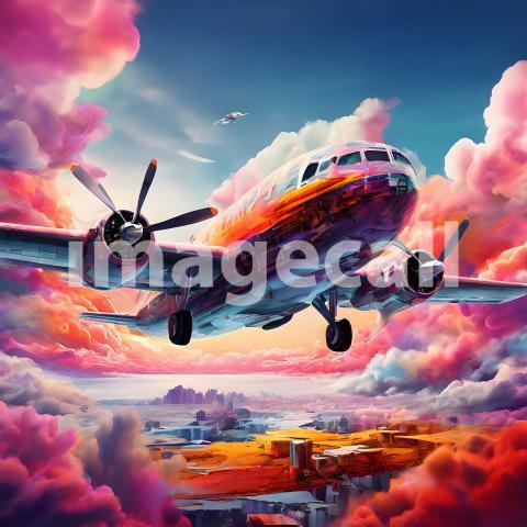 Abstract and surreal colorful and vivid (4341)