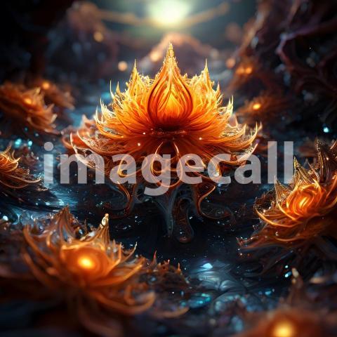 Abstract and surreal colorful and vivid (4343)