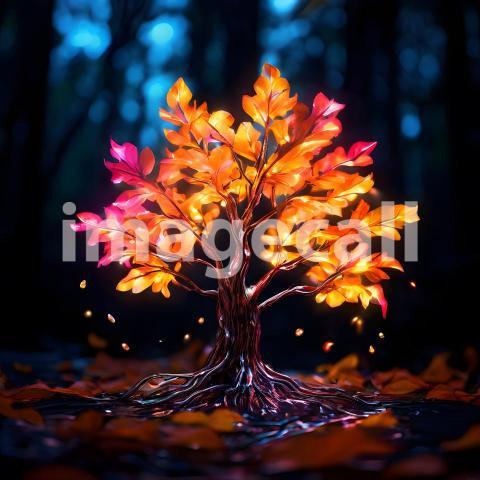 Abstract and surreal colorful and vivid (4354)