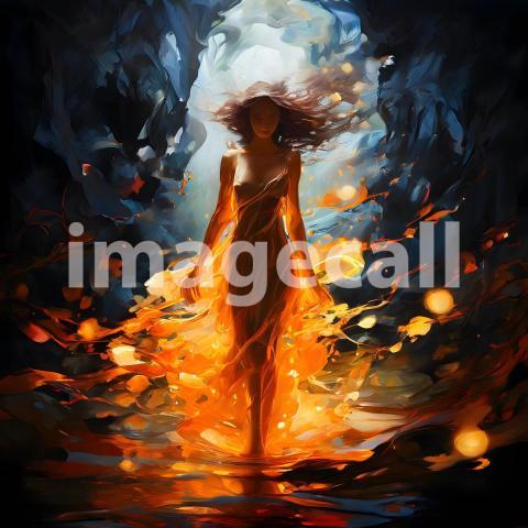 Abstract and surreal colorful and vivid (4355)