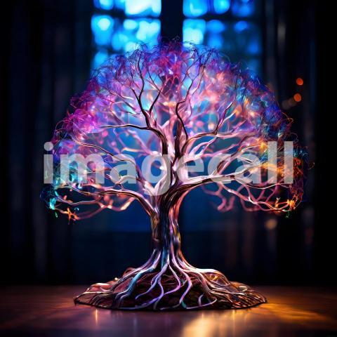 Abstract and surreal colorful and vivid (4358)