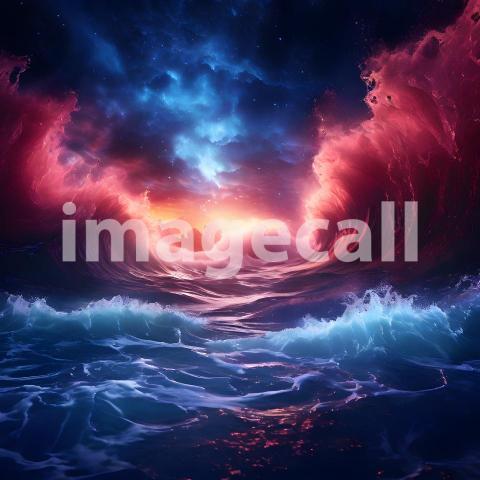 Abstract and surreal colorful and vivid (4364)