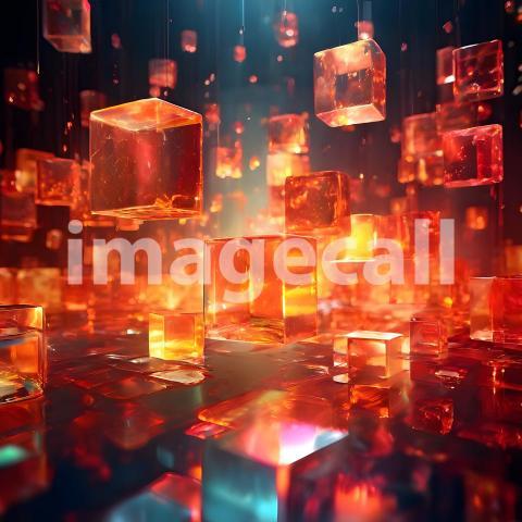 Abstract and surreal colorful and vivid (4363)