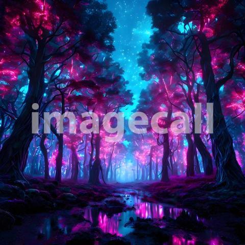 Abstract and surreal colorful and vivid (4366)