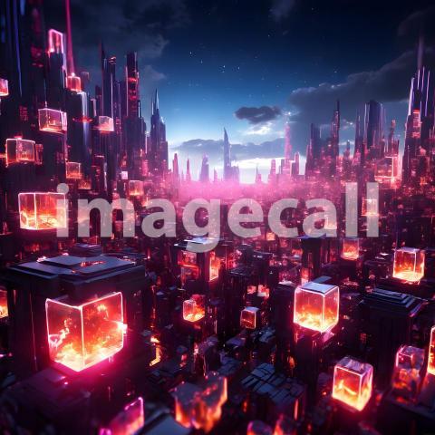 Abstract and surreal colorful and vivid (4367)