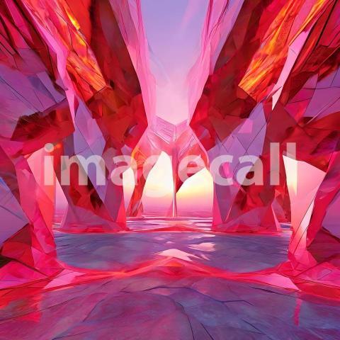 Abstract and surreal colorful and vivid (4375)