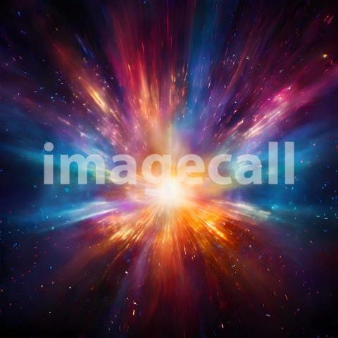 Abstract and surreal colorful and vivid (4376)