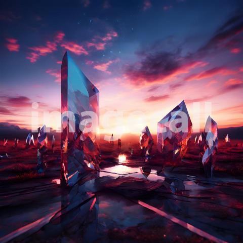 Abstract and surreal colorful and vivid (4377)