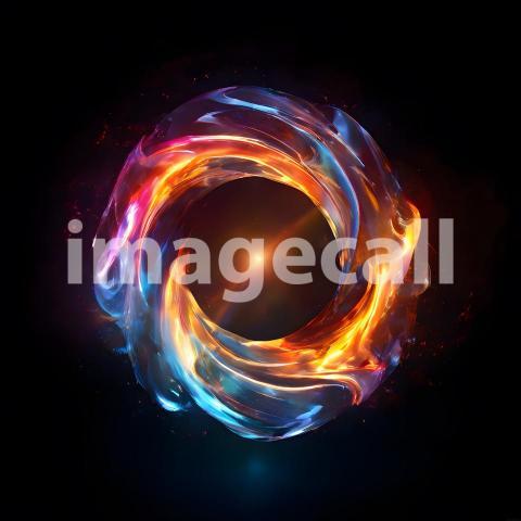 Abstract and surreal colorful and vivid (4393)