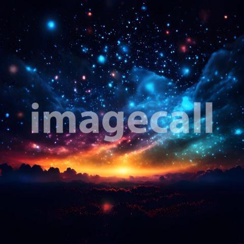 Abstract and surreal colorful and vivid (4398)