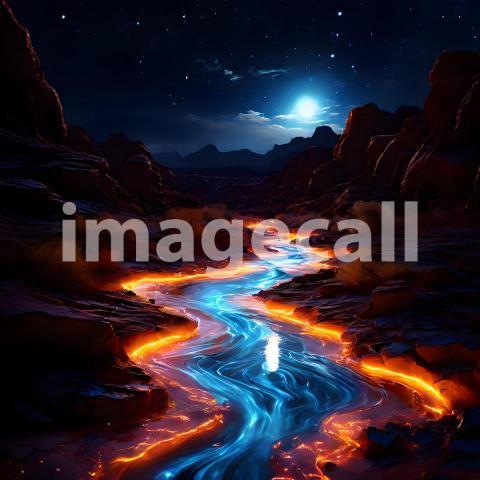 Abstract and surreal colorful and vivid (4399)