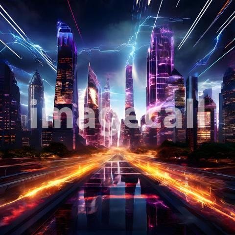 Abstract and surreal colorful and vivid (4397)