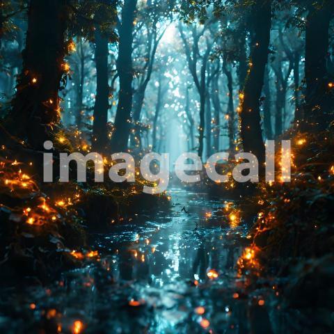 Abstract and surreal colorful and vivid (4406)