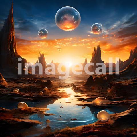 Abstract and surreal colorful and vivid (4421)