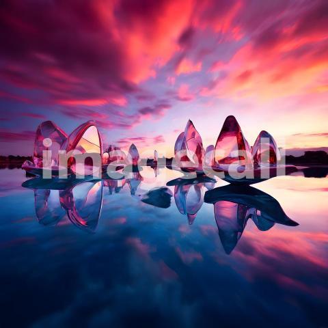 Abstract and surreal colorful and vivid (4423)