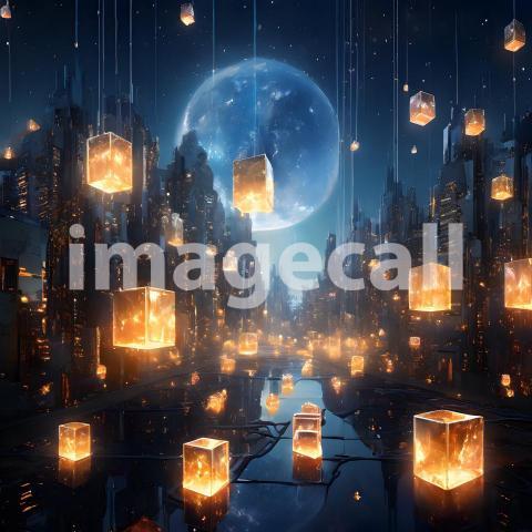 Abstract and surreal colorful and vivid (4434)