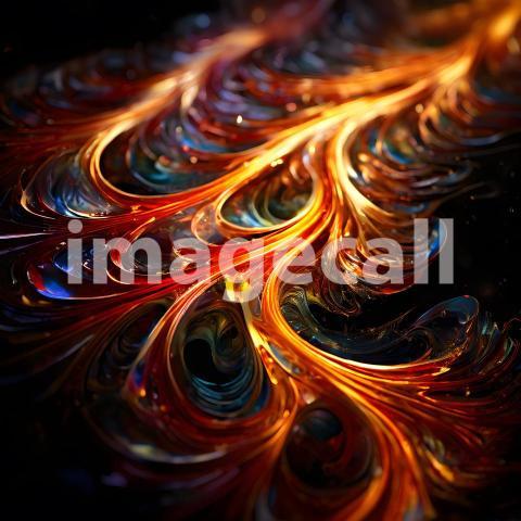 Abstract and surreal colorful and vivid (4435)