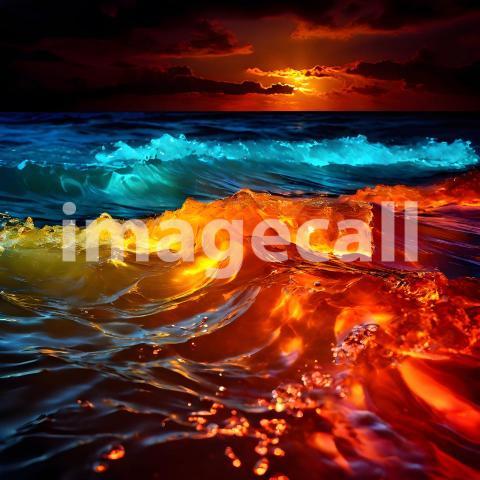 Abstract and surreal colorful and vivid (4437)