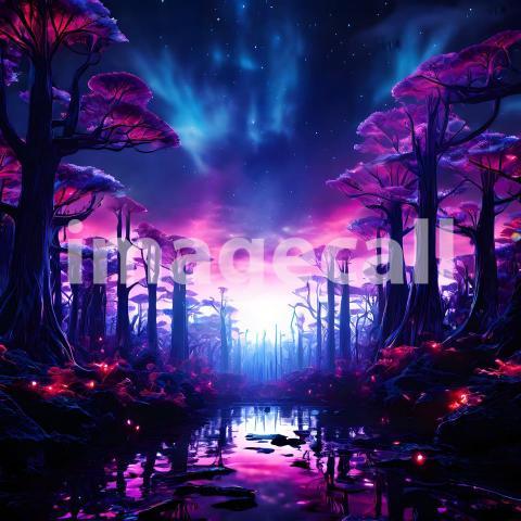 Abstract and surreal colorful and vivid (4440)