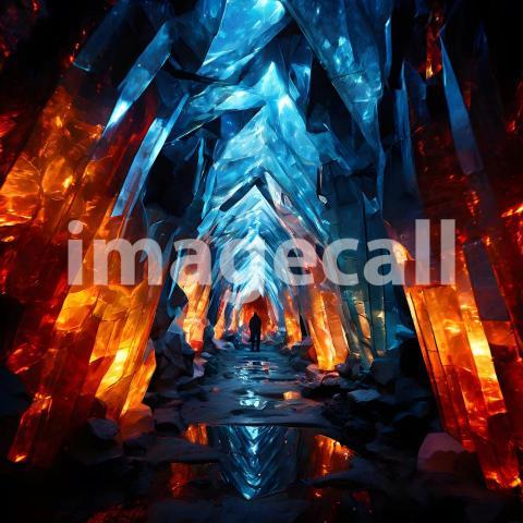 Abstract and surreal colorful and vivid (4441)