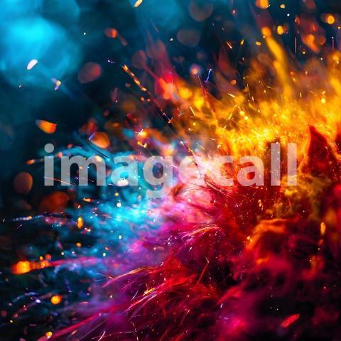 Abstract and surreal colorful and vivid (4446)