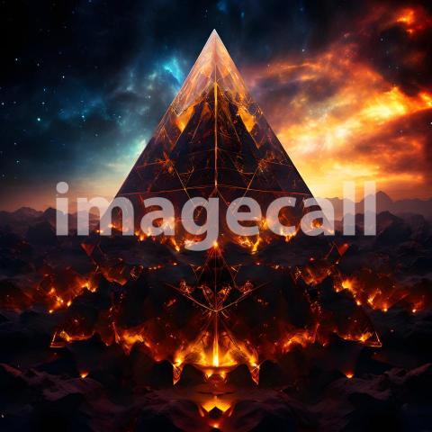 Abstract and surreal colorful and vivid (4452)