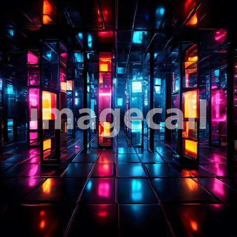 Abstract and surreal colorful and vivid (4455)