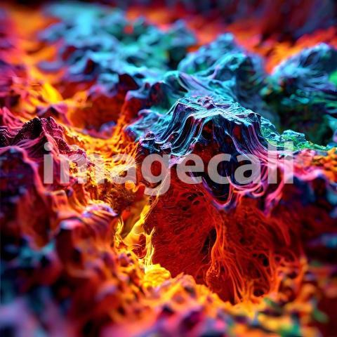 Abstract and surreal colorful and vivid (4460)