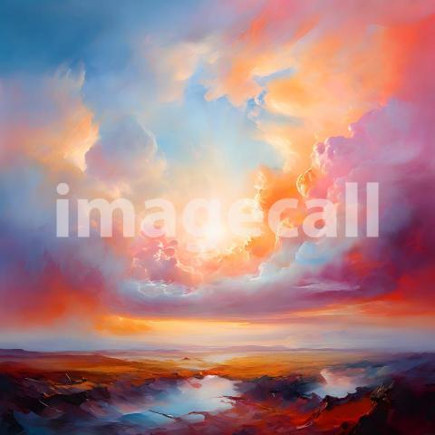 Abstract and surreal colorful and vivid (4462)