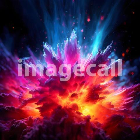 Abstract and surreal colorful and vivid (4474)