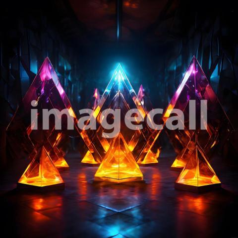 Abstract and surreal colorful and vivid (4478)