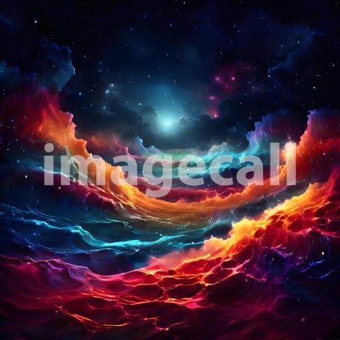 Abstract and surreal colorful and vivid (4481)